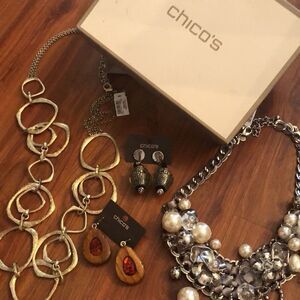 NWT $200 lot of Chico’s jewelry